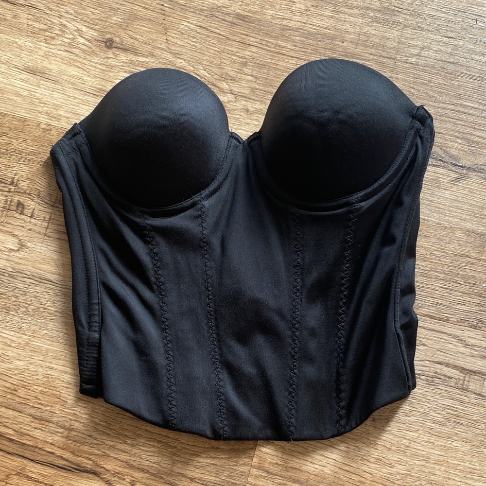 Victoria’s Secret Low Back Bustier Corset Womens 32C